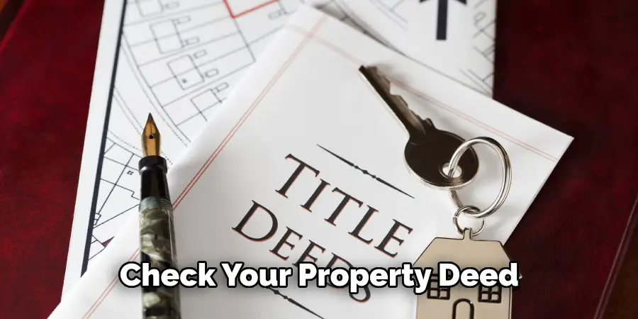 Check Your Property Deed