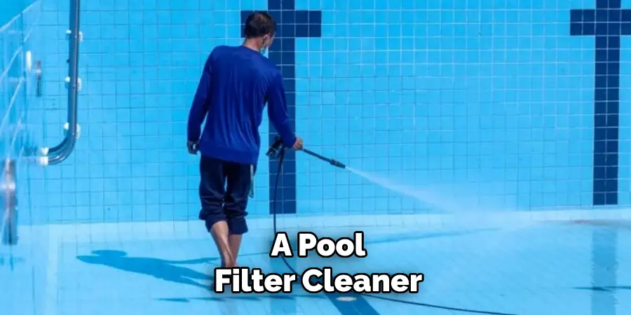 A Pool
Filter Cleaner