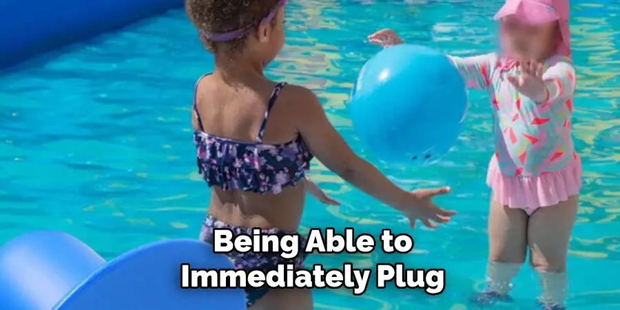 Being Able to Immediately Plug