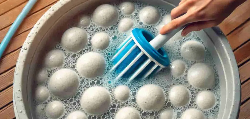 How to Clean Pool Filter Balls 