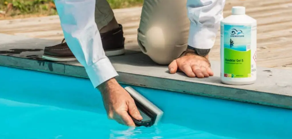 How to Clean Pool Steps Under Water