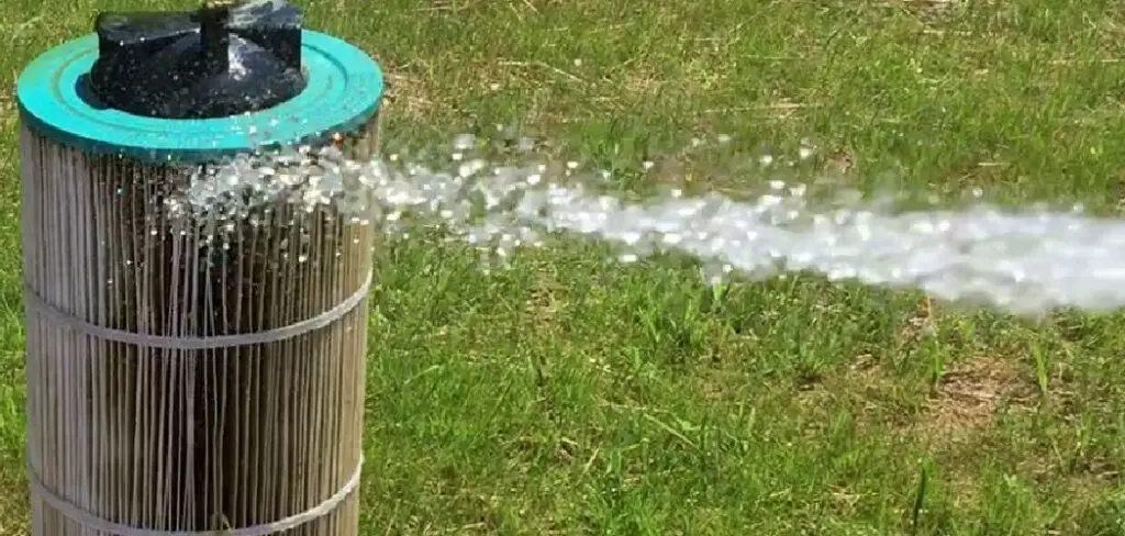 How to Remove Pool Filter Cartridge 