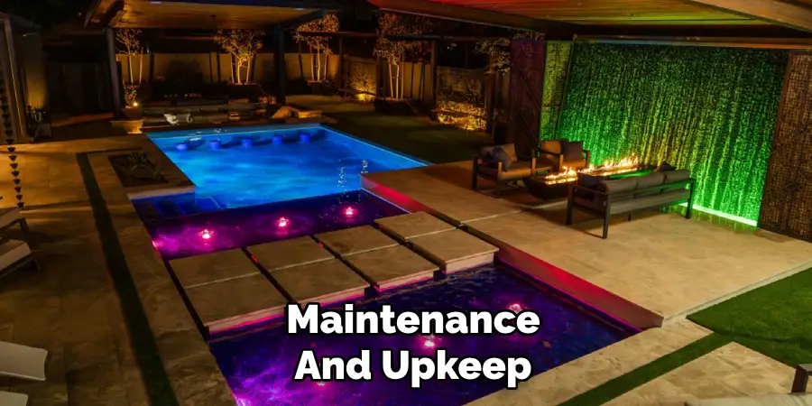 Maintenance
And Upkeep 