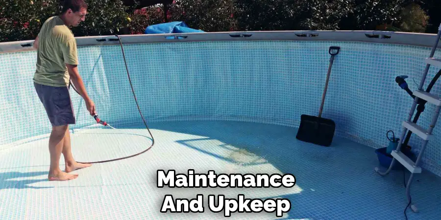 Maintenance
And Upkeep