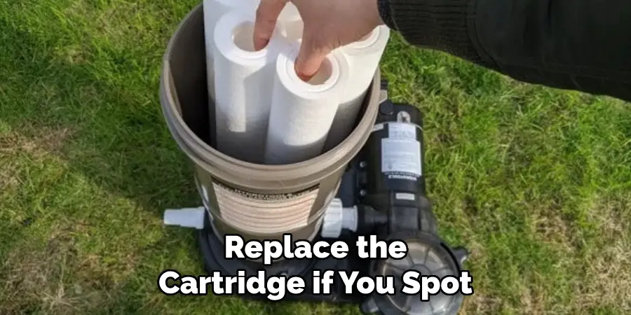 Replace the Cartridge if You Spot