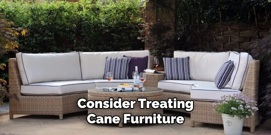 Consider Treating Cane Furniture