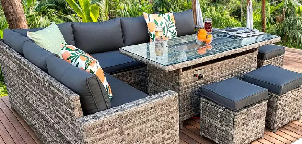 How to Protect Cane Furniture outside