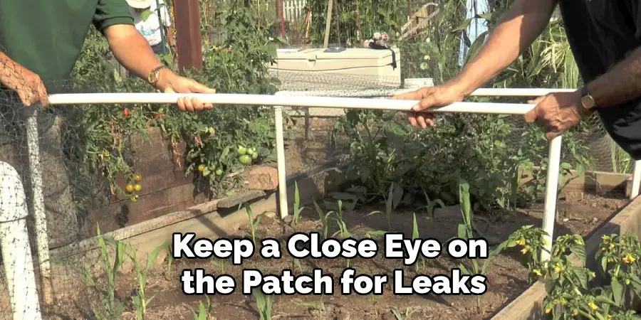 Keep a Close Eye on
 the Patch for Leaks