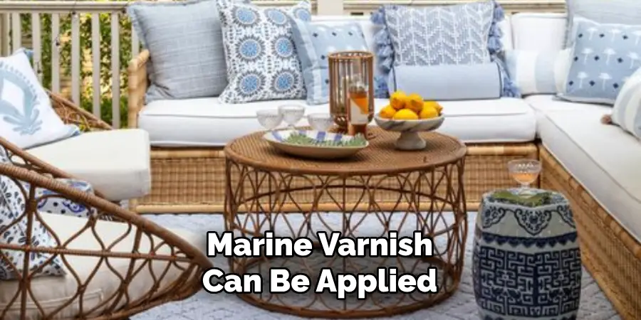 Marine Varnish Can Be Applied