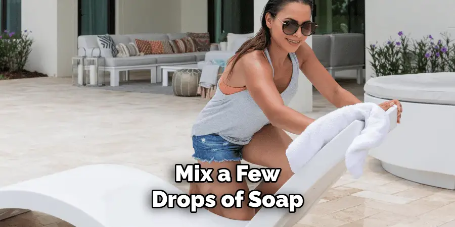 Mix a Few Drops of Soap