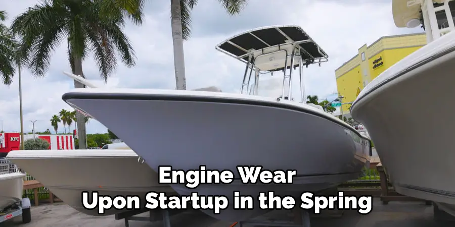 Engine Wear
Upon Startup in the Spring
