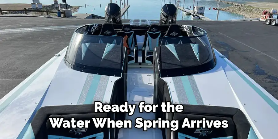 Ready for the
Water When Spring Arrives