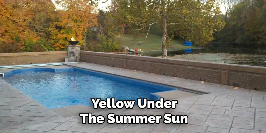 Yellow Under
The Summer Sun