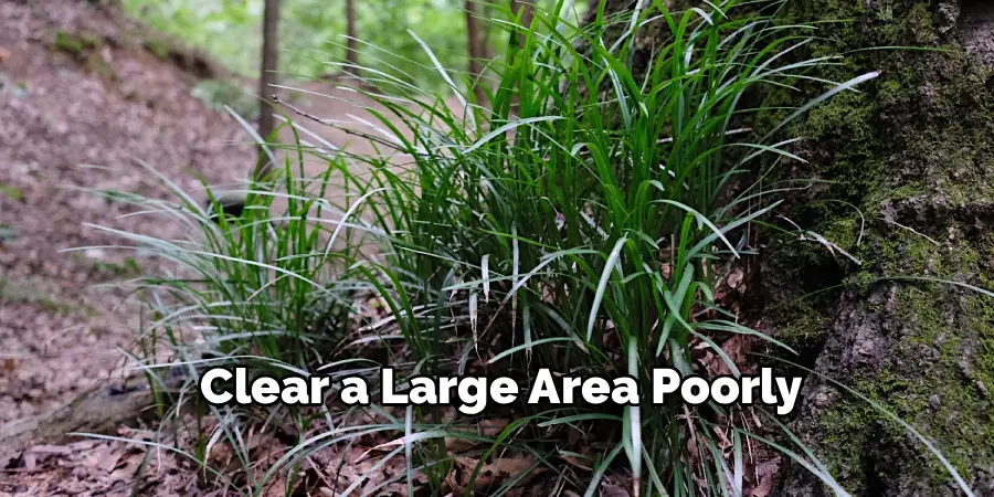 Clear a Large Area Poorly