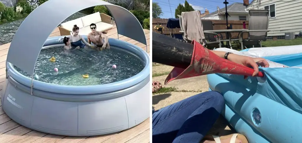 How to Blow Up Pool with Air Compressor