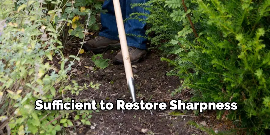 Sufficient to Restore Sharpness