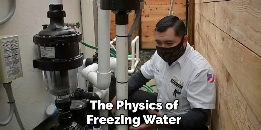 The Physics of Freezing Water