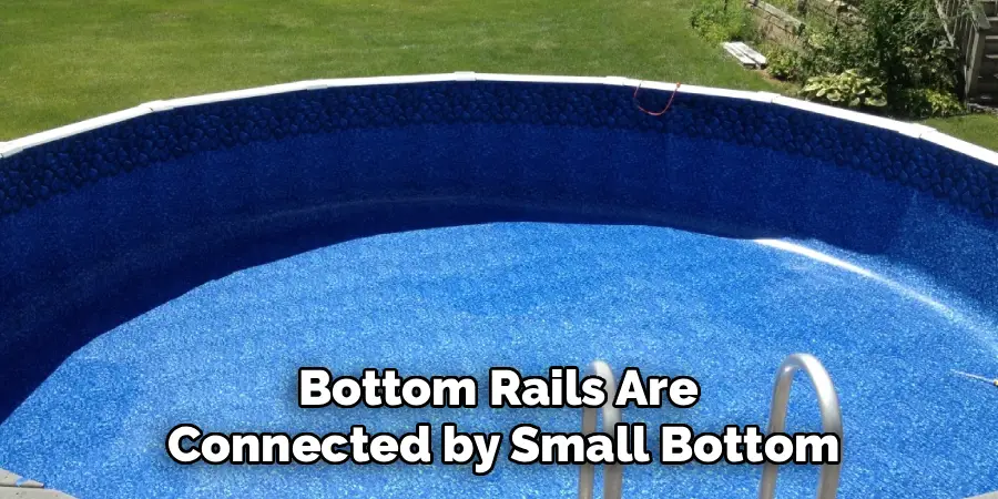 Bottom Rails Are 
Connected by Small Bottom