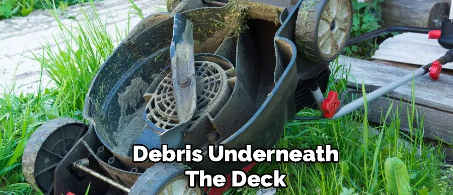 Debris Underneath The Deck
