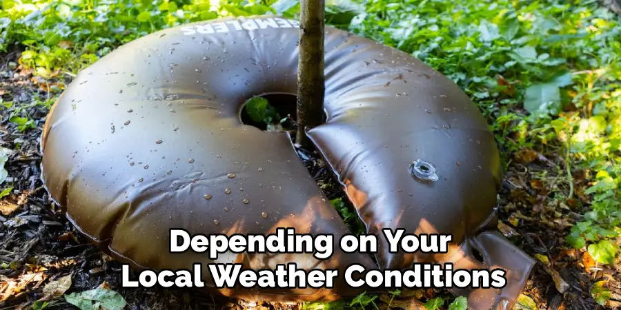 Depending on Your 
Local Weather Conditions