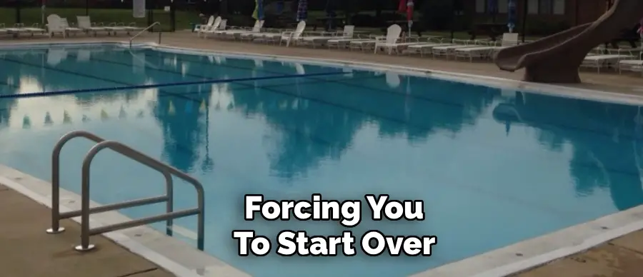 Forcing You
To Start Over