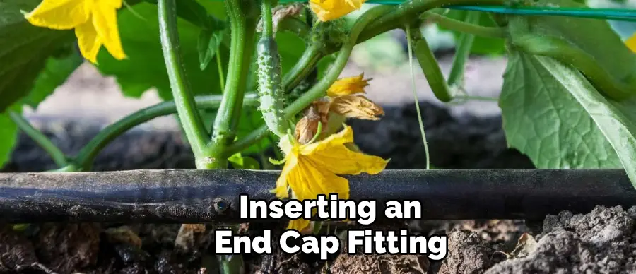 Inserting an
End Cap Fitting