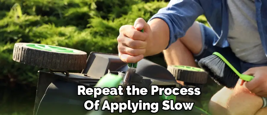 Repeat the Process
Of Applying Slow