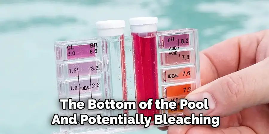 The Bottom of the Pool
And Potentially Bleaching