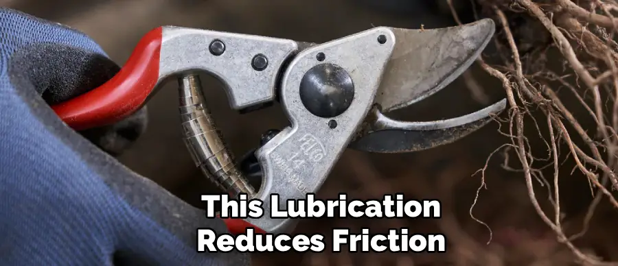 This Lubrication
Reduces Friction