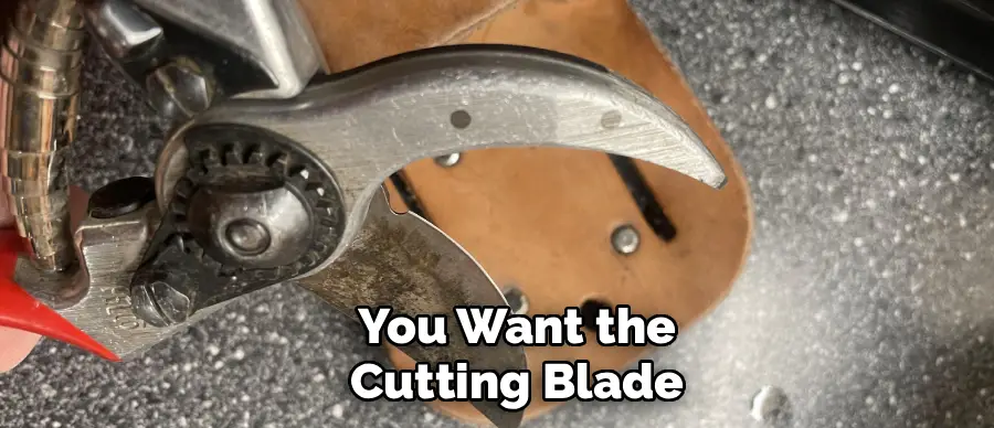 You Want the
Cutting Blade