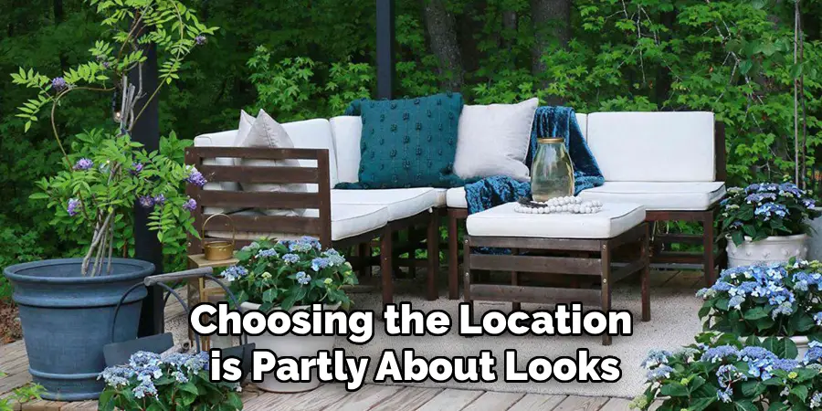 Choosing the Location
is Partly About Looks