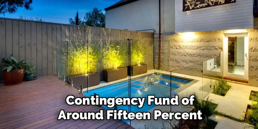 Contingency Fund of Around Fifteen Percent