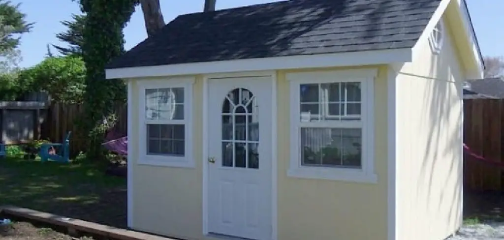How to Build a Backyard Shed
