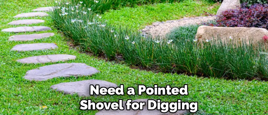 Need a Pointed
Shovel for Digging