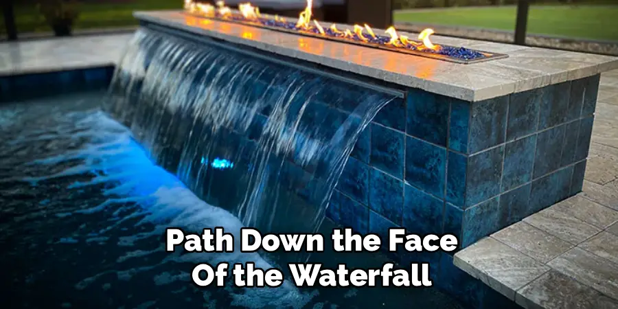 Path Down the Face
Of the Waterfall