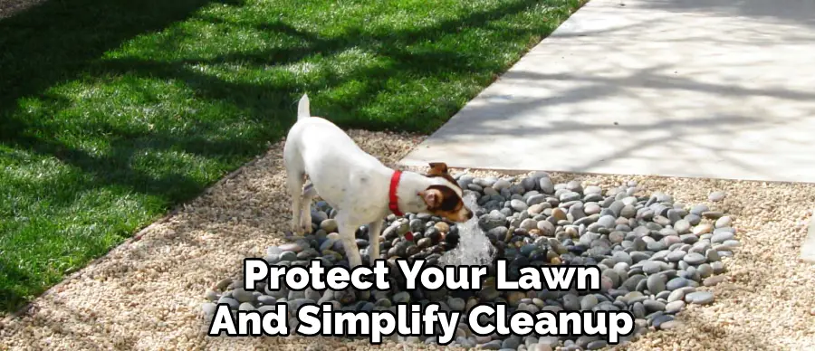 Protect Your Lawn
And Simplify Cleanup