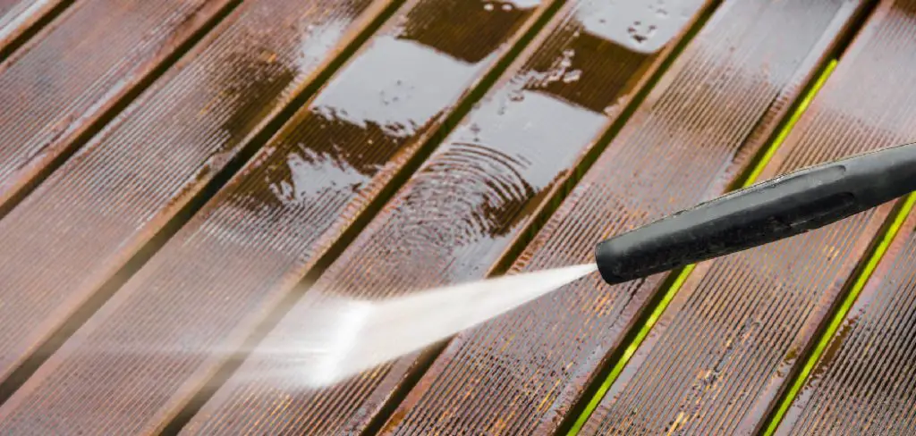 How to Clean Stained Wood Deck