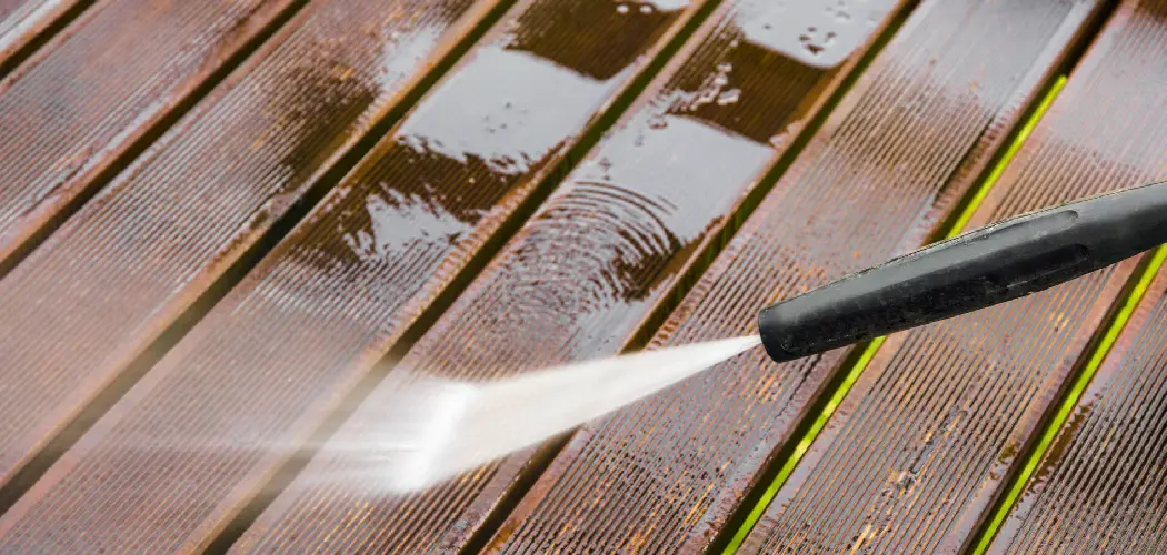 How to Clean Stained Wood Deck