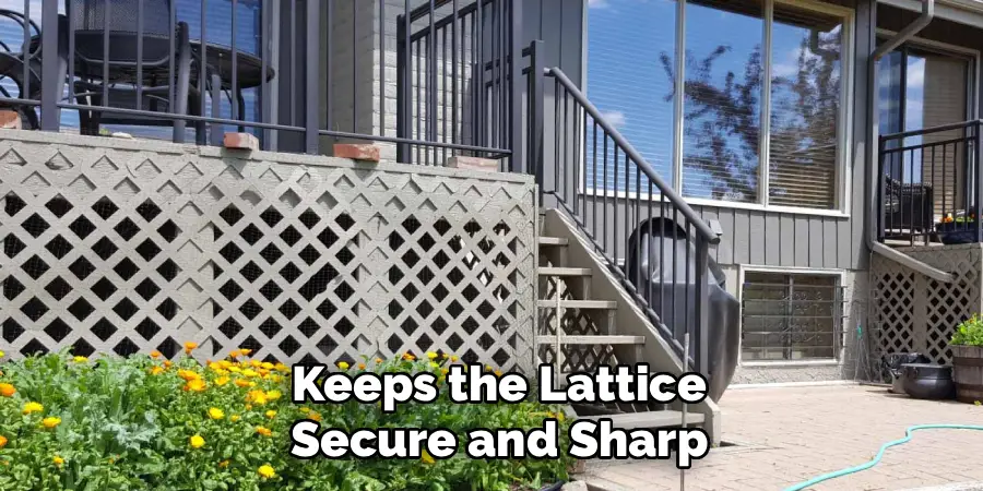 Keeps the Lattice Secure and Sharp
