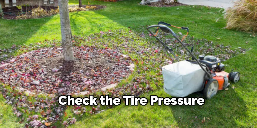 Check the Tire Pressure