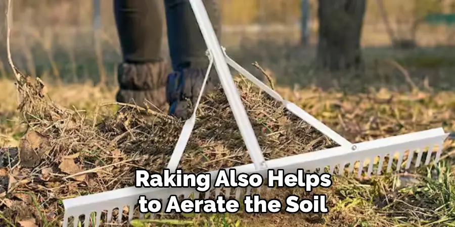 Raking Also Helps to Aerate the Soil