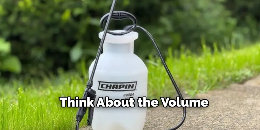 Think About the Volume