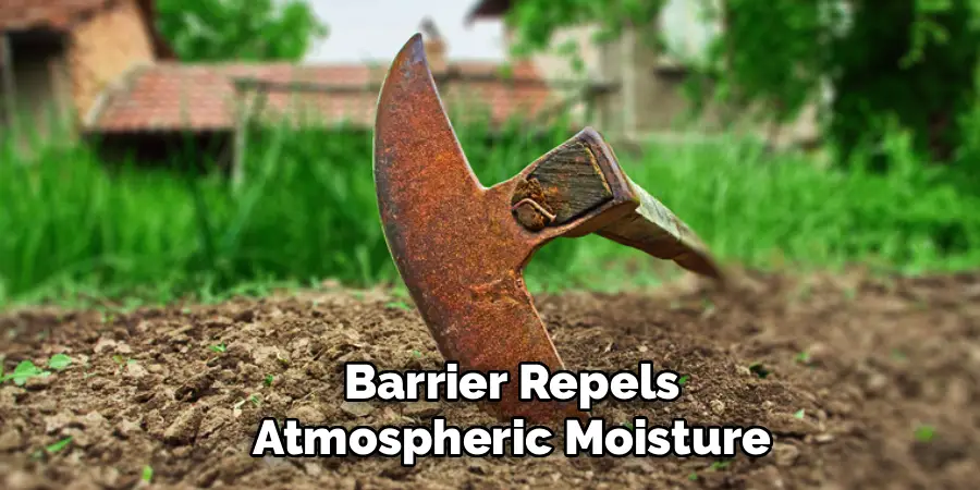 Barrier Repels Atmospheric Moisture