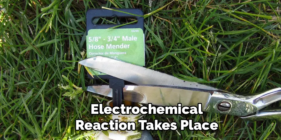 Electrochemical Reaction Takes Place