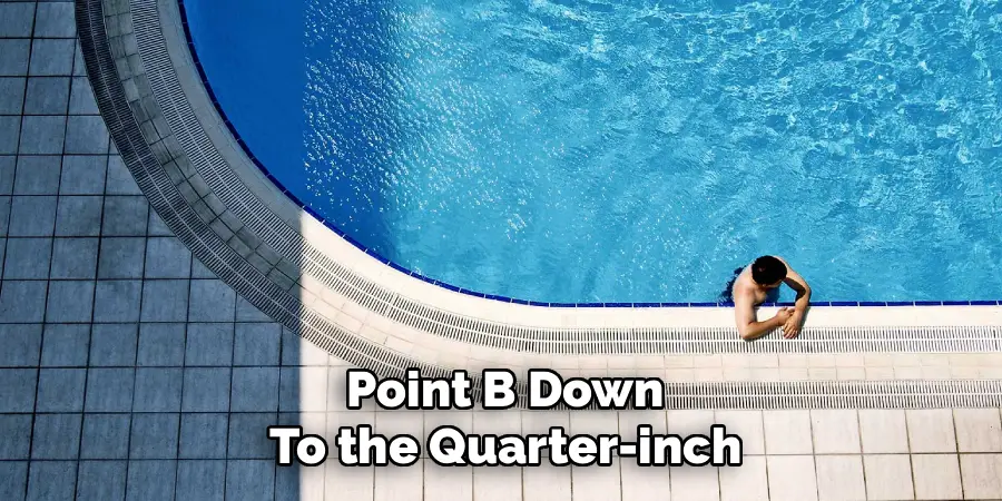 Point B Down
To the Quarter-inch