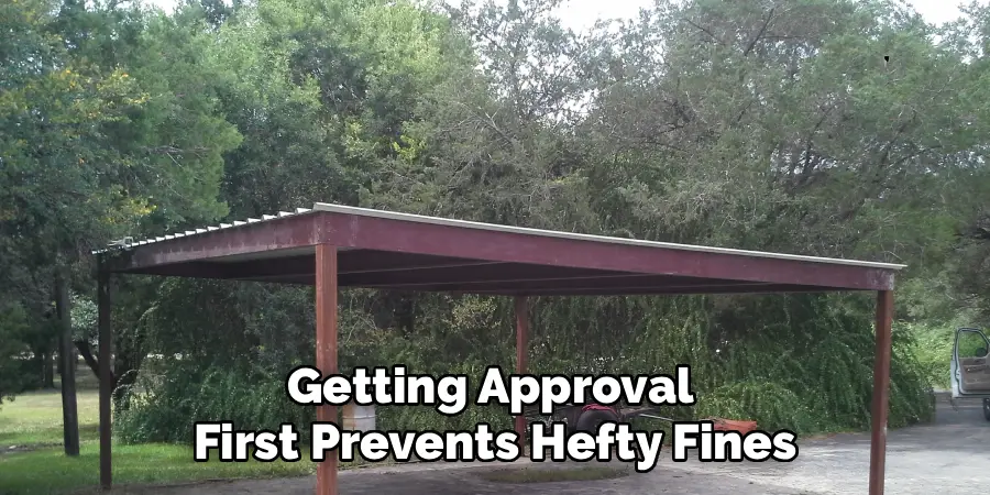 Getting Approval
First Prevents Hefty Fines