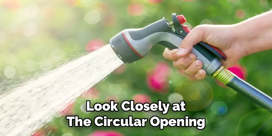 Look Closely at
The Circular Opening