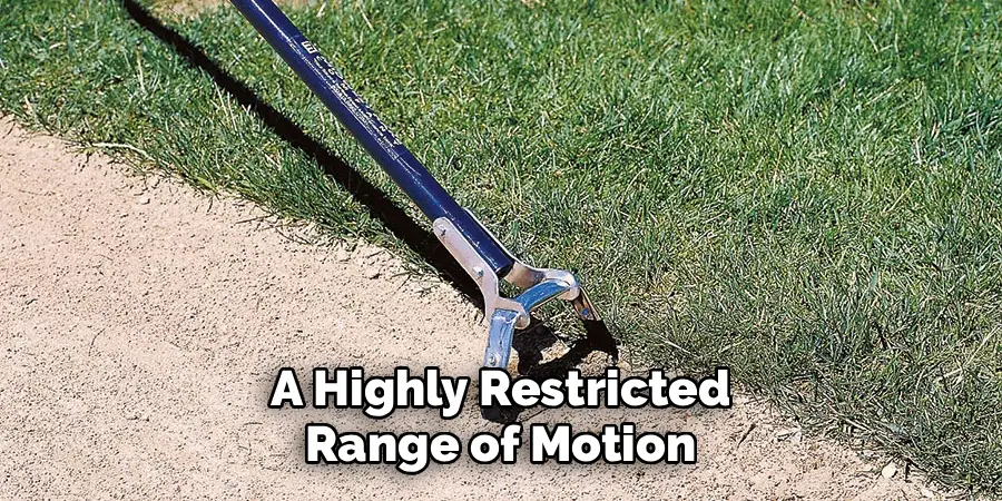 A Highly Restricted
Range of Motion
