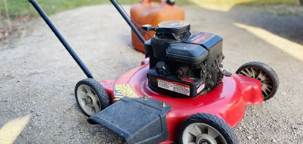 How to Empty Lawn Mower Gas
