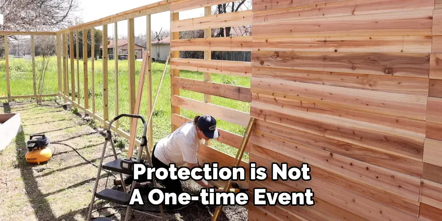 Protection is Not
A One-time Event